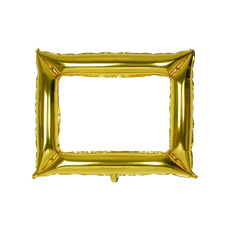 Folieballong Ram Guld bild 2