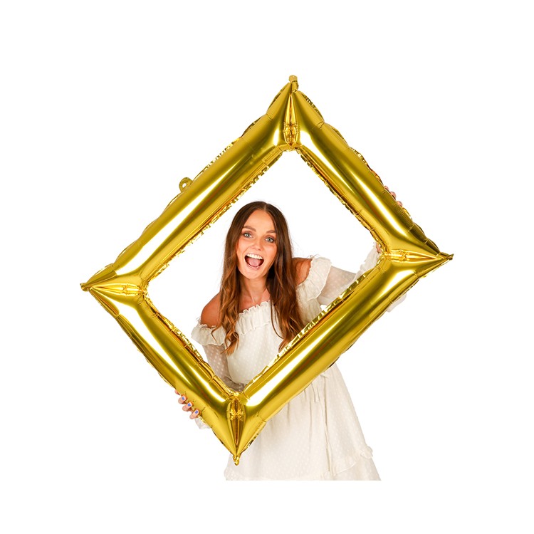 Folieballong Ram Guld