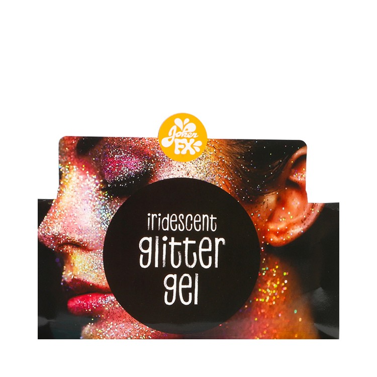Glittergel på tub, vit bild 2