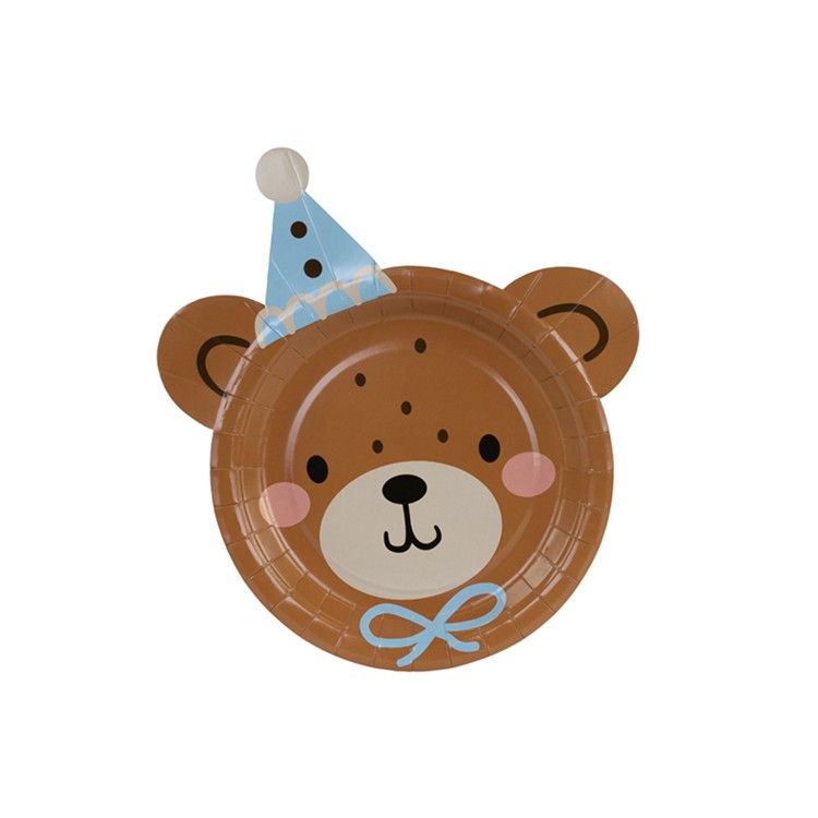 Papperstallrik Nallebjörn