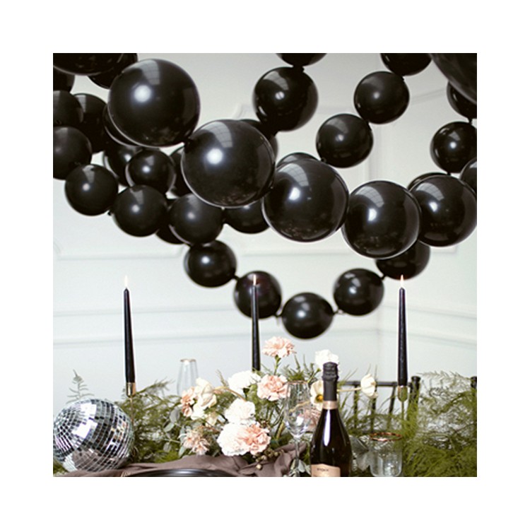 Länkande ballonger, Svart bild 3