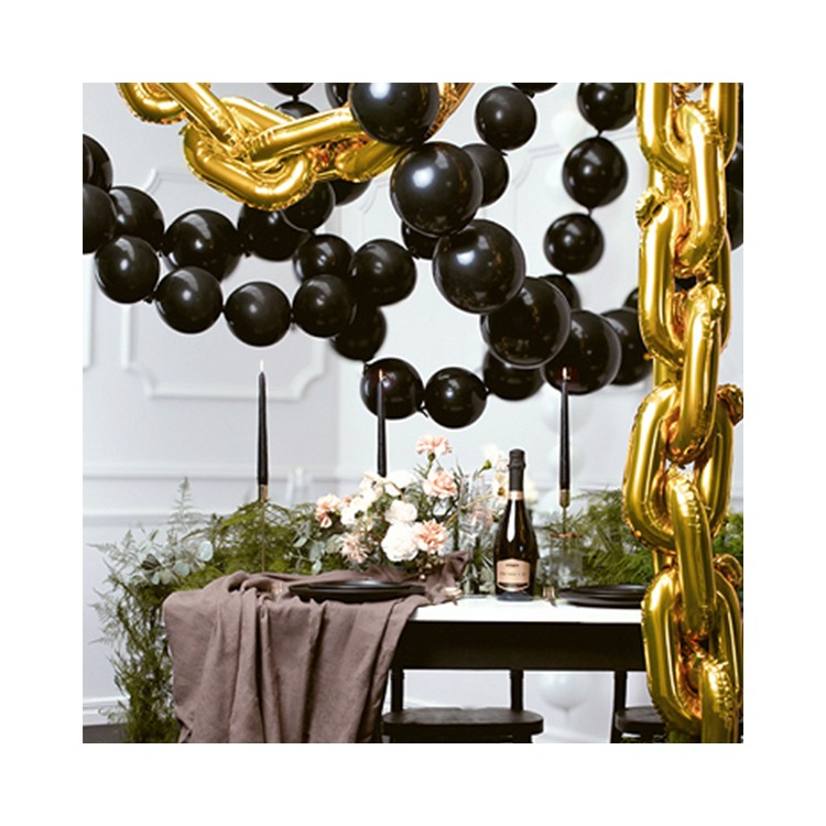 Länkande ballonger, Svart bild 2