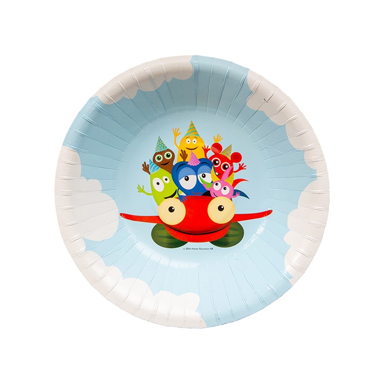 Babblarna, Djup Papperstallrik bild 2