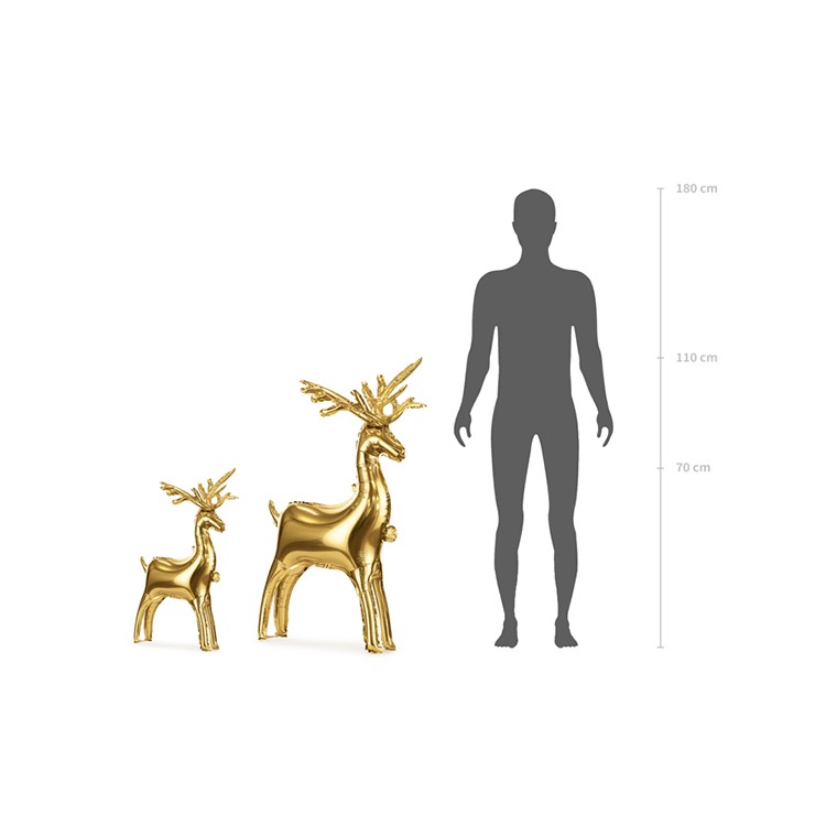 Folieballong Ren 63 x 42 cm bild 2