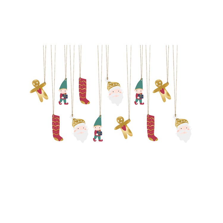 Presentetiketter Tomtemix bild 5