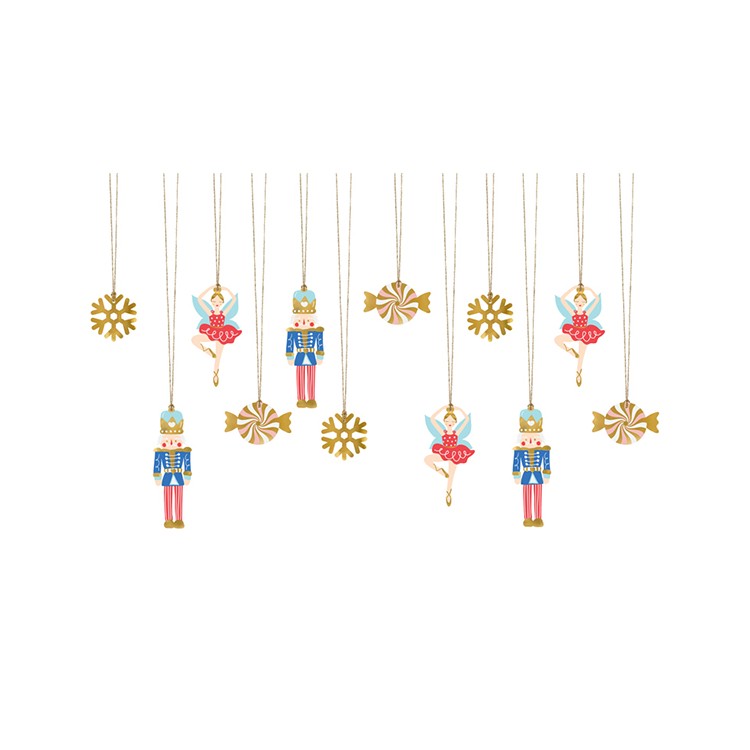 Presentetiketter Nötknäpparemix bild 2