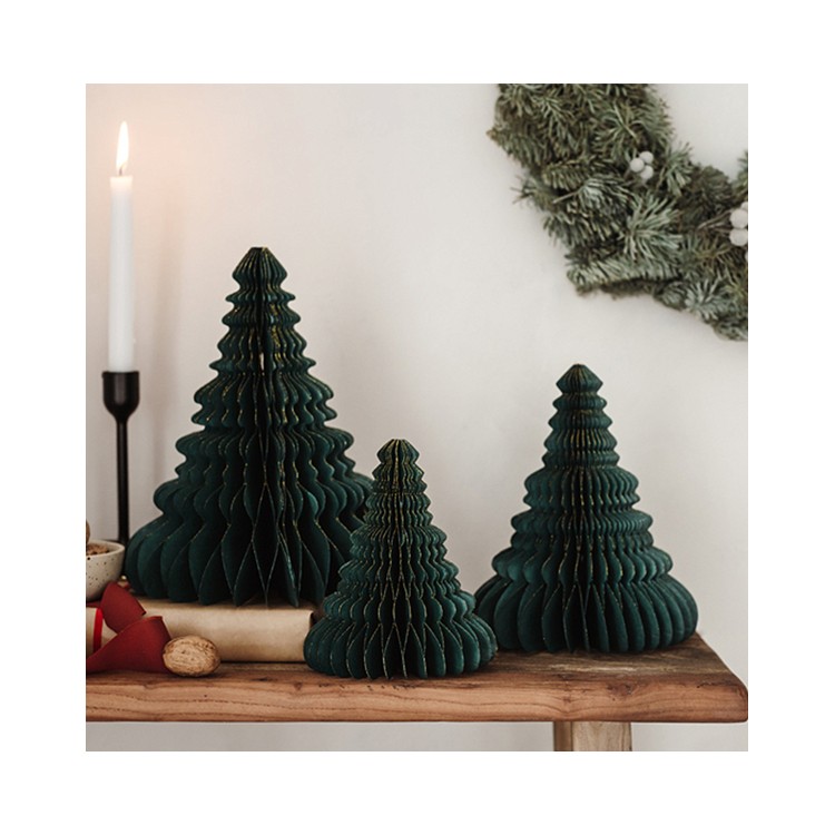 Juldekoration Honeycomb Gran