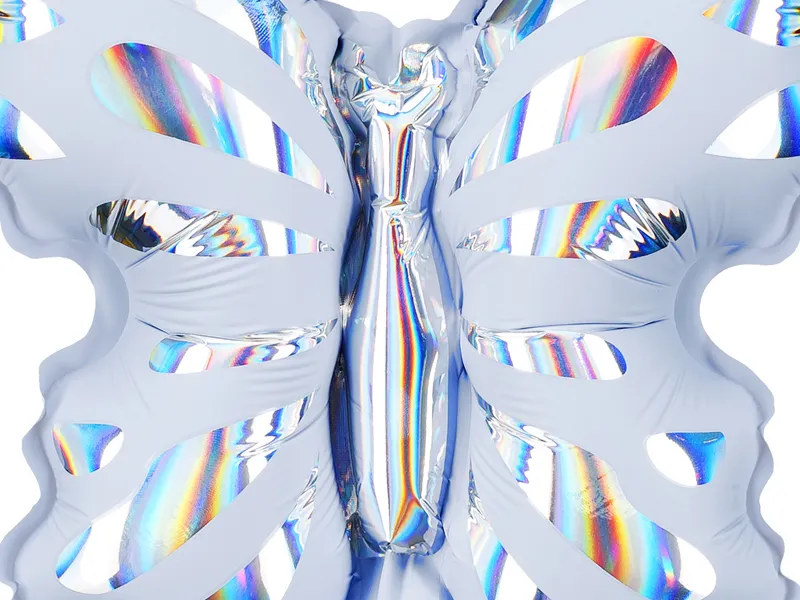 Folieballong fjäril, 3st bild 2