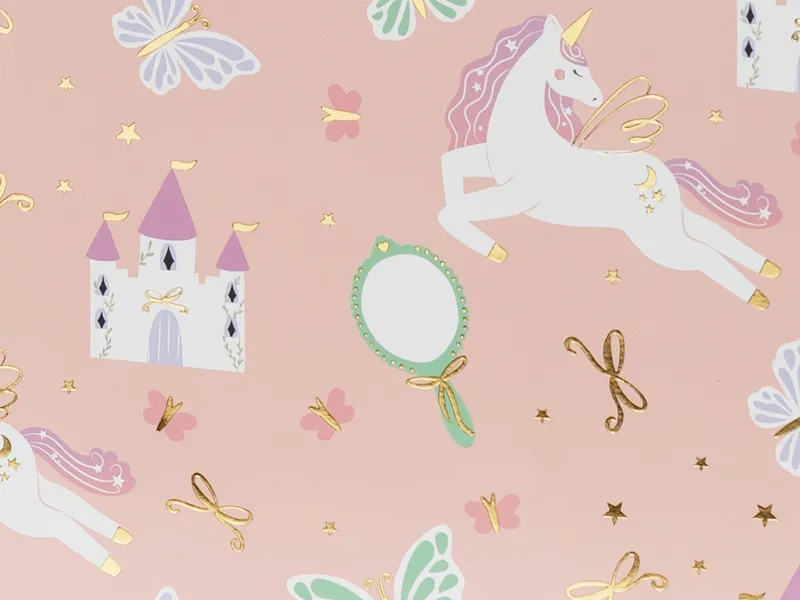 Presentpåse med enhörningsmotiv bild 2