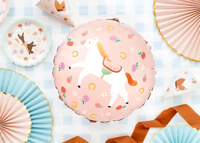 Folieballong häst, 35cm bild 2