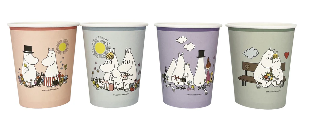 Pappersmuggar 8-pack, Mumin