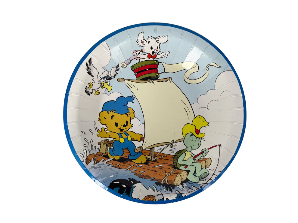 Pappersskål Bamse, 8-pack