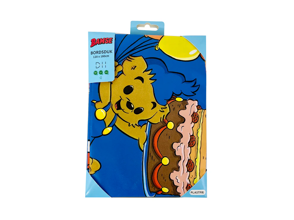 Bordsduk i papper, Bamse