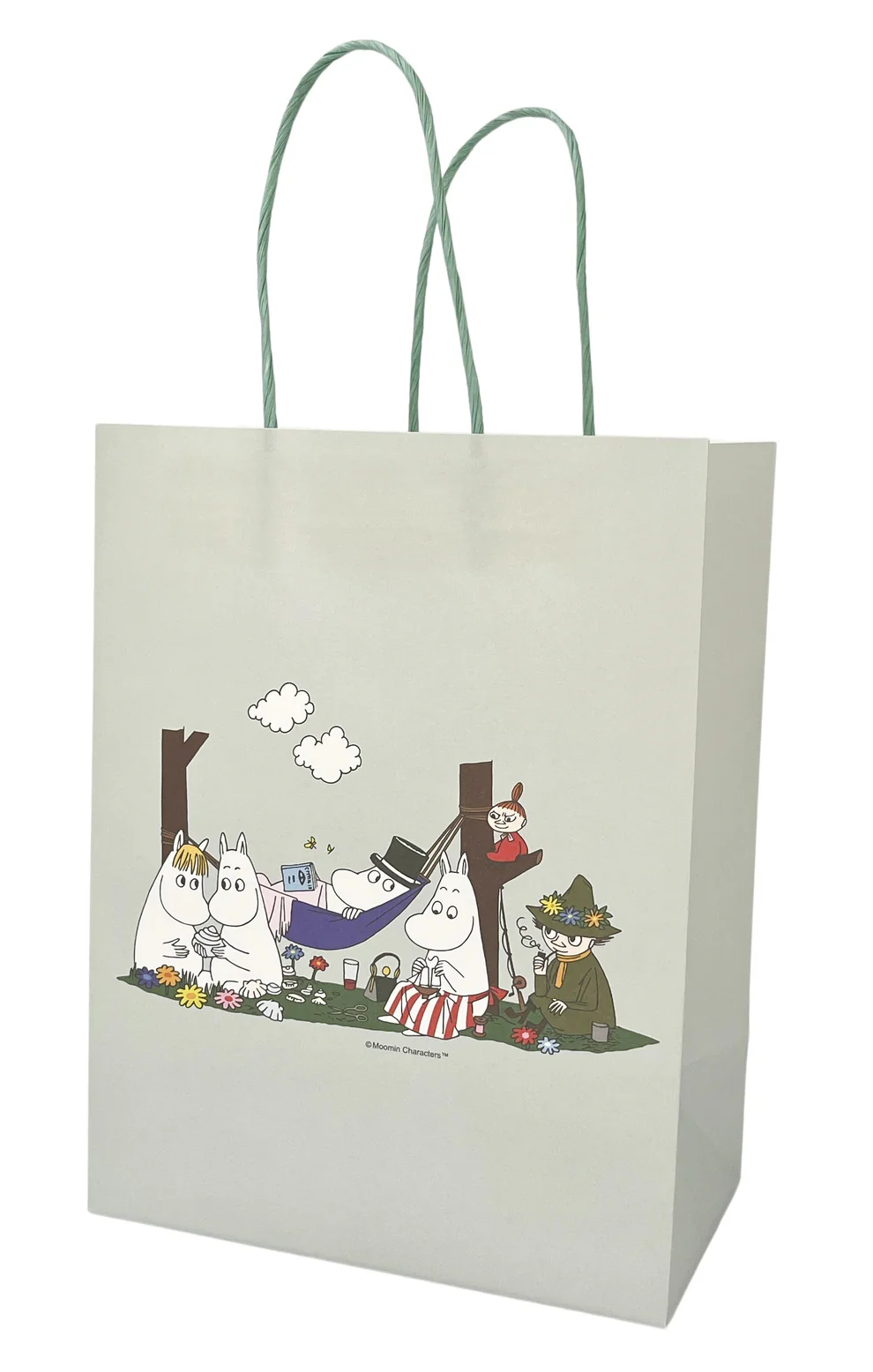 Presentpåse Mumin, grön