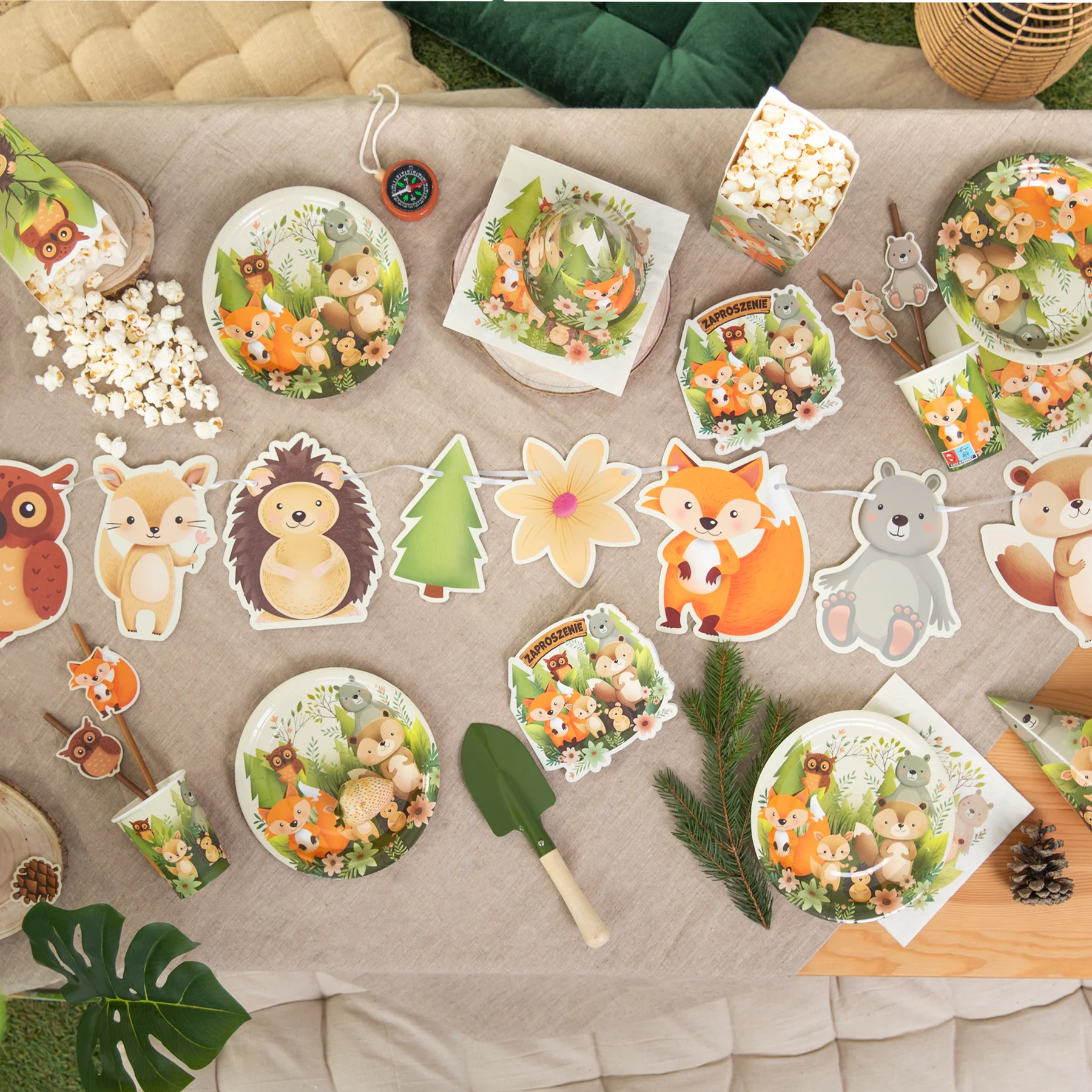 Girlang Skogens Vänner, 2m bild 3