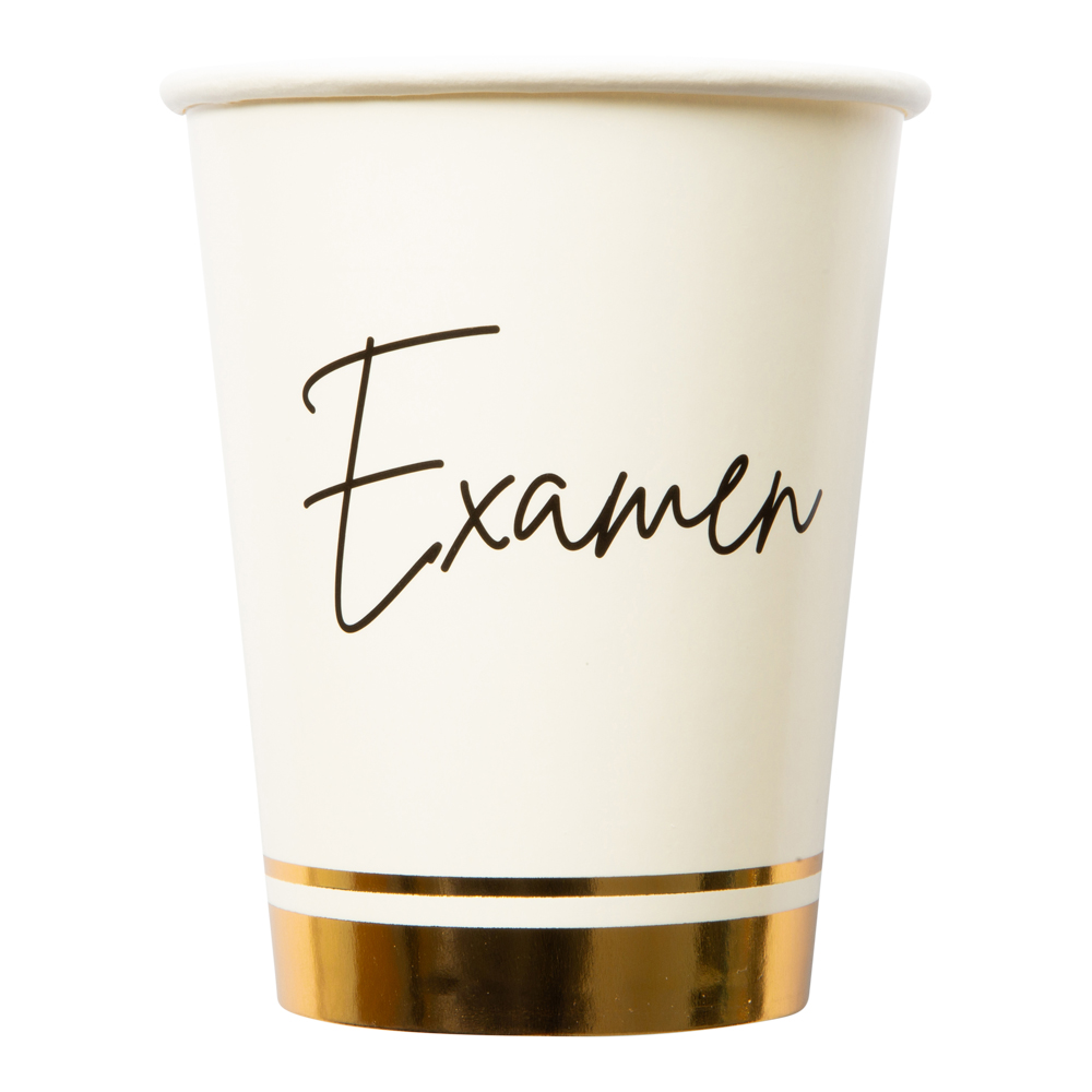 Pappersmugg Examen, 8-pack