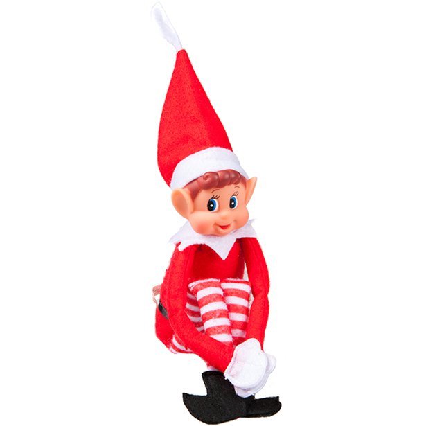 Elf on a Shelf, 30cm, röd, Nisse