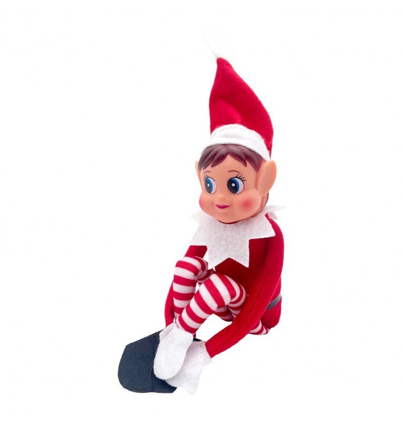 Elf on a Shelf, 30cm, röd, Nissa/Flicka