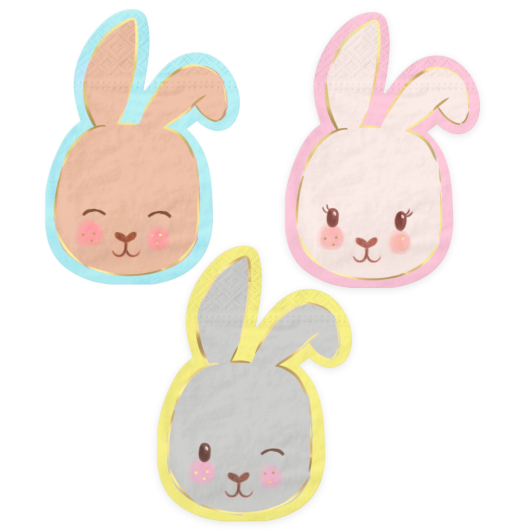 Servetter - Kanin - 10 st