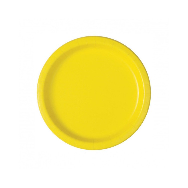 Pappersassietter Gul / Senapsgul