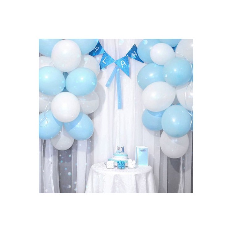 50 pack Ballonger Vit bild 2