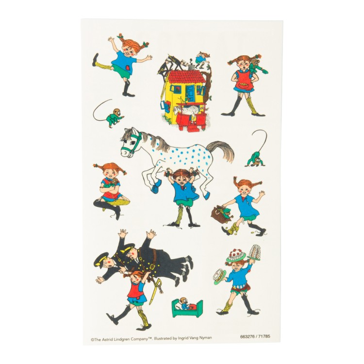 Pippi Långstrump Tatueringar