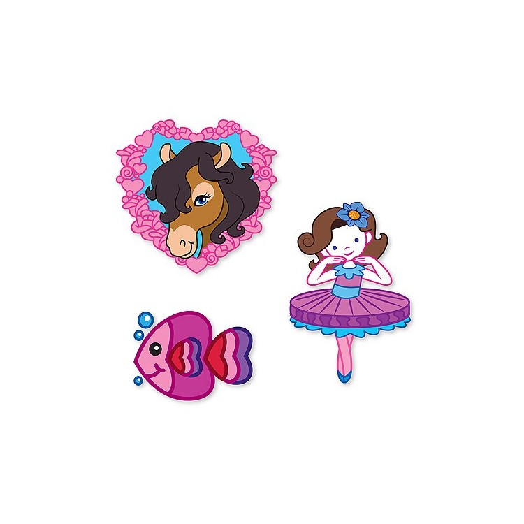 100 pack tatueringar Rosa