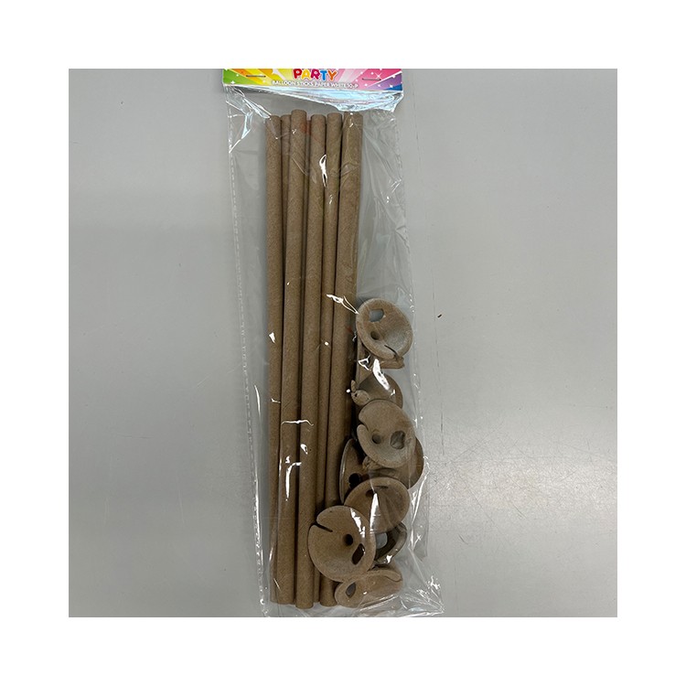 Ballongpinnar 10-pack Papper bild 2