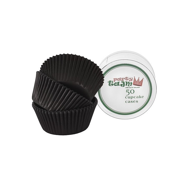 Muffinsformar Svarta