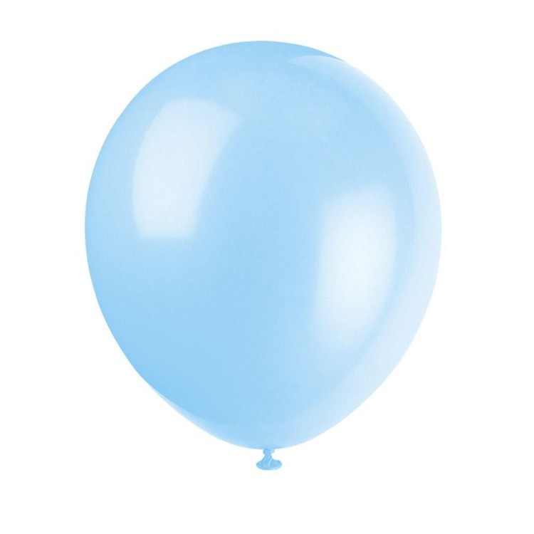 50 pack Ballonger Babyblå