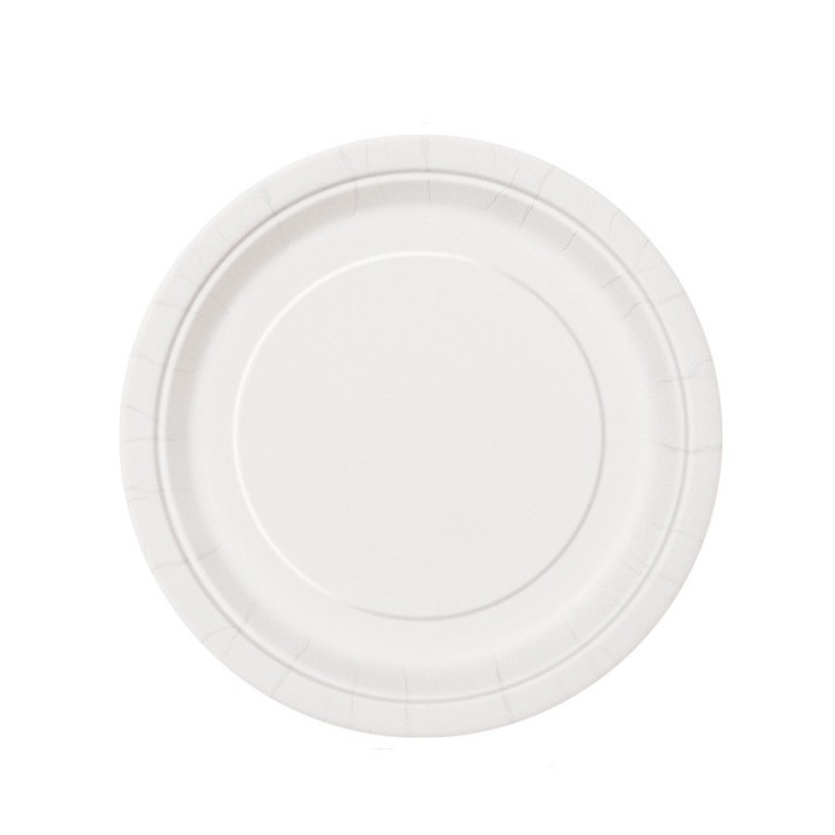 Pappersassietter Vit