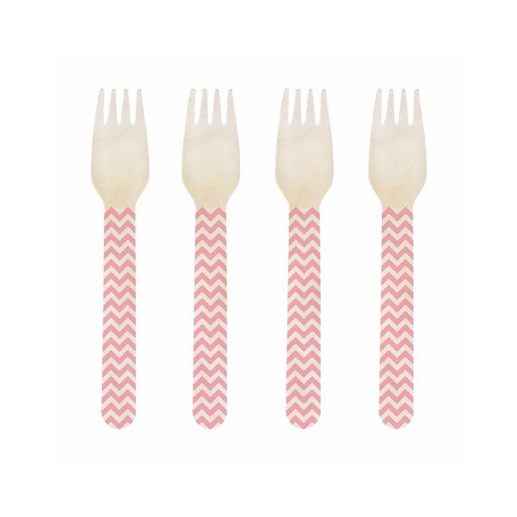 Trägafflar Chevron Rosa