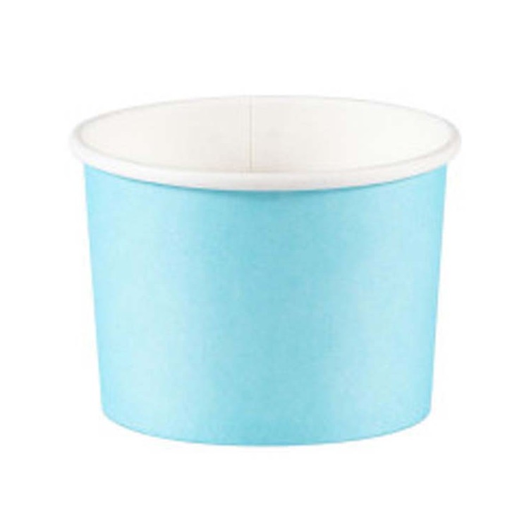 Glassbägare Babyblå