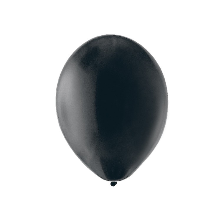 50 pack Ballonger Svart