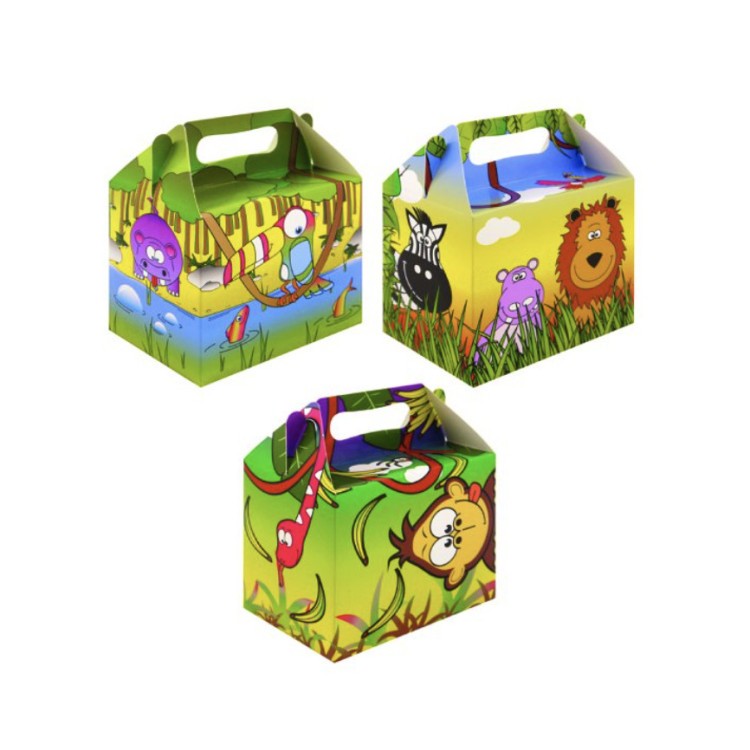 Kalasbox Djungeldjur 12-pack