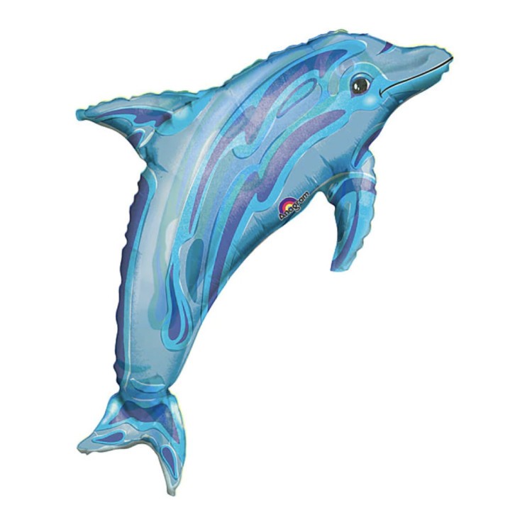 Folieballong Delfin